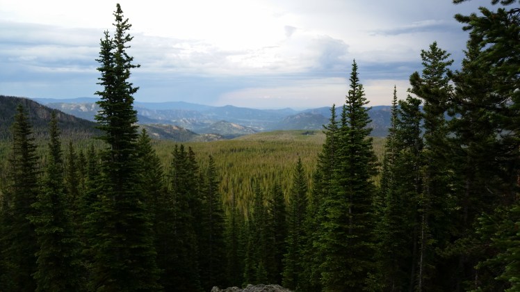 Finally, the storm cleared as I descended to Bear Lake. I was soaked, cold, famished, and exhausted. But I made it.